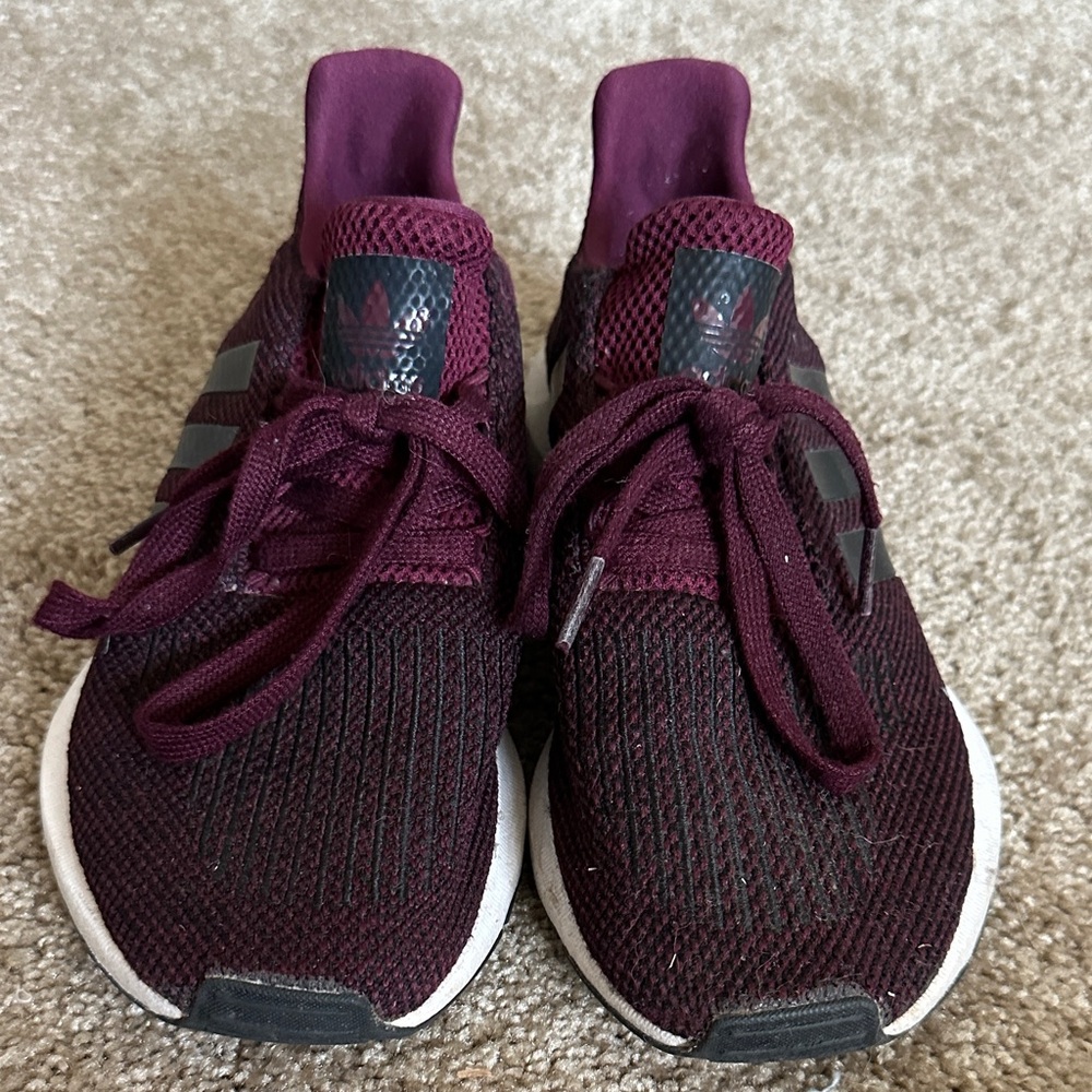 Adidas Women's Dark Maroon Sneakers